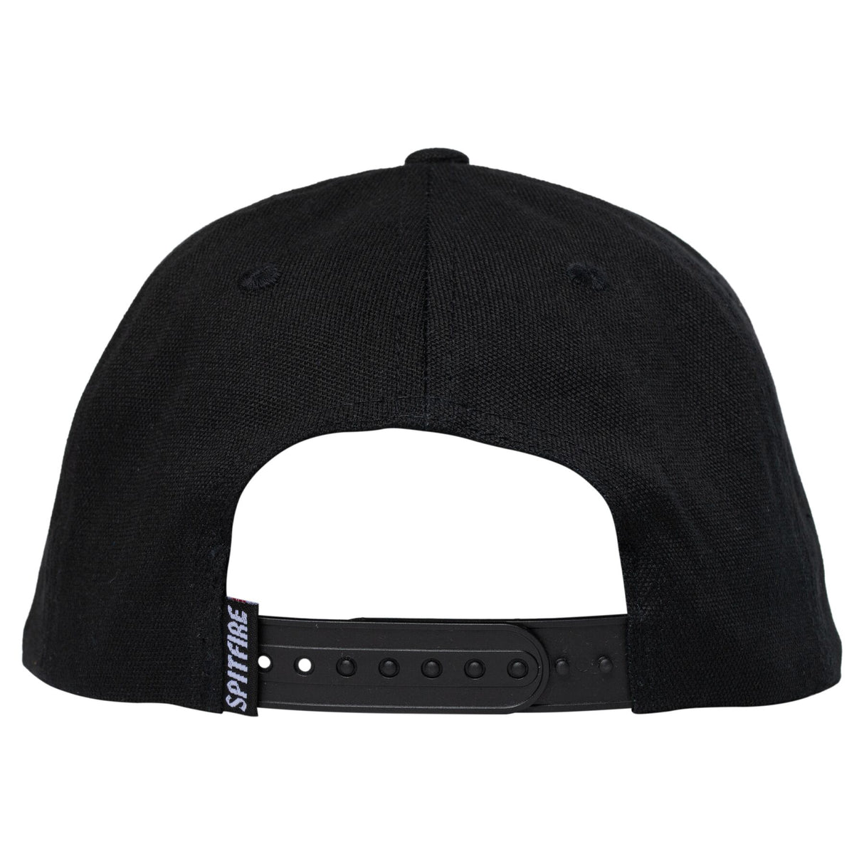 Spitfire Bighead Black White Snapback Hat