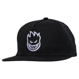 Spitfire Bighead Black White Snapback Hat