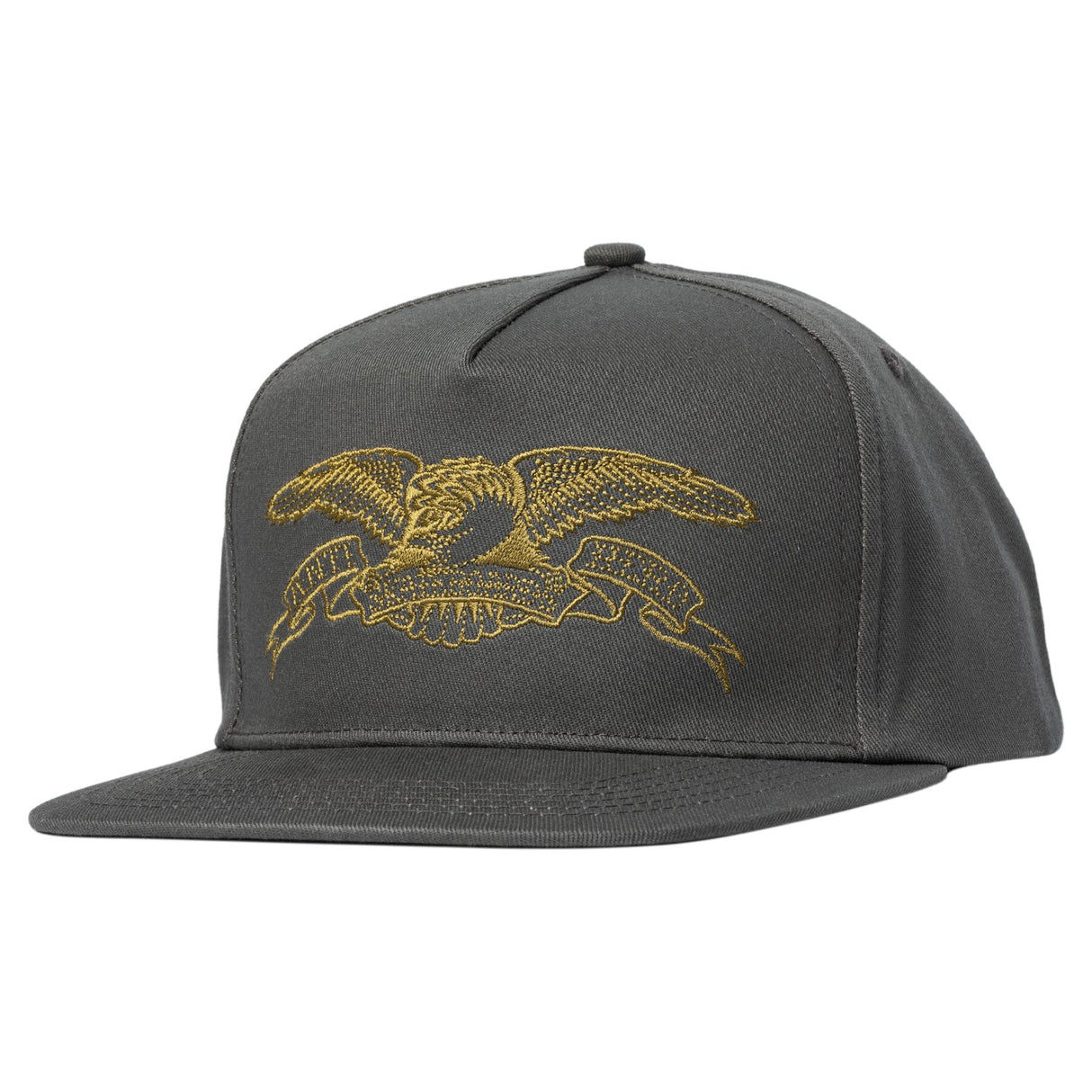 Anti Hero Basic Eagle Dark Charcoal/Tan Snapback Hat