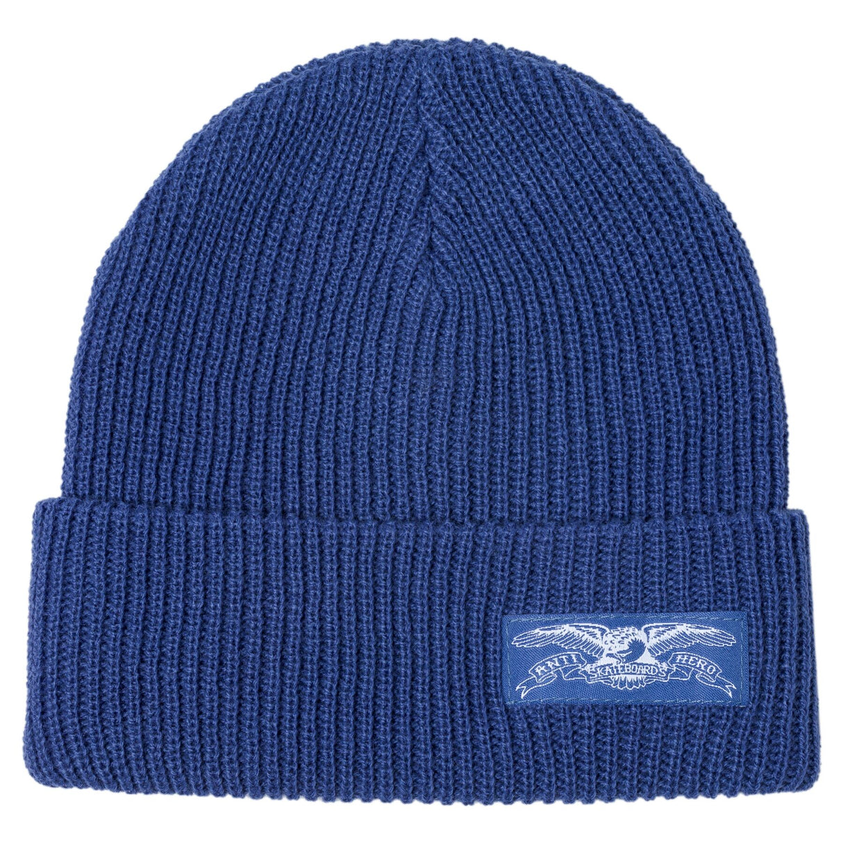 Anti Hero Stock Eagle Label Blue Beanie