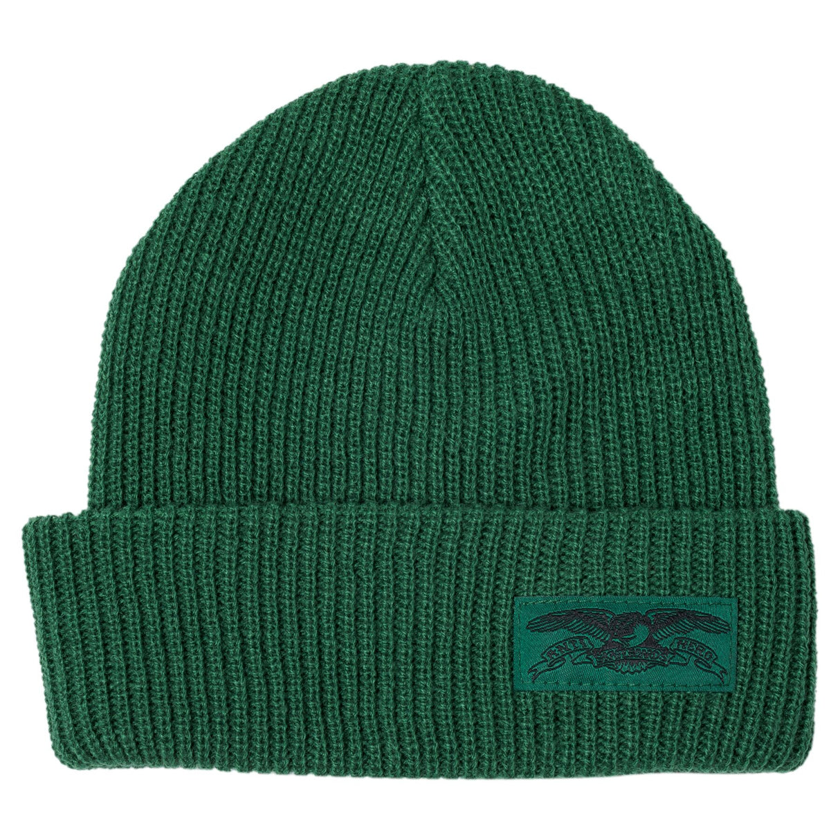 Anti Hero Stock Eagle Label Green Beanie