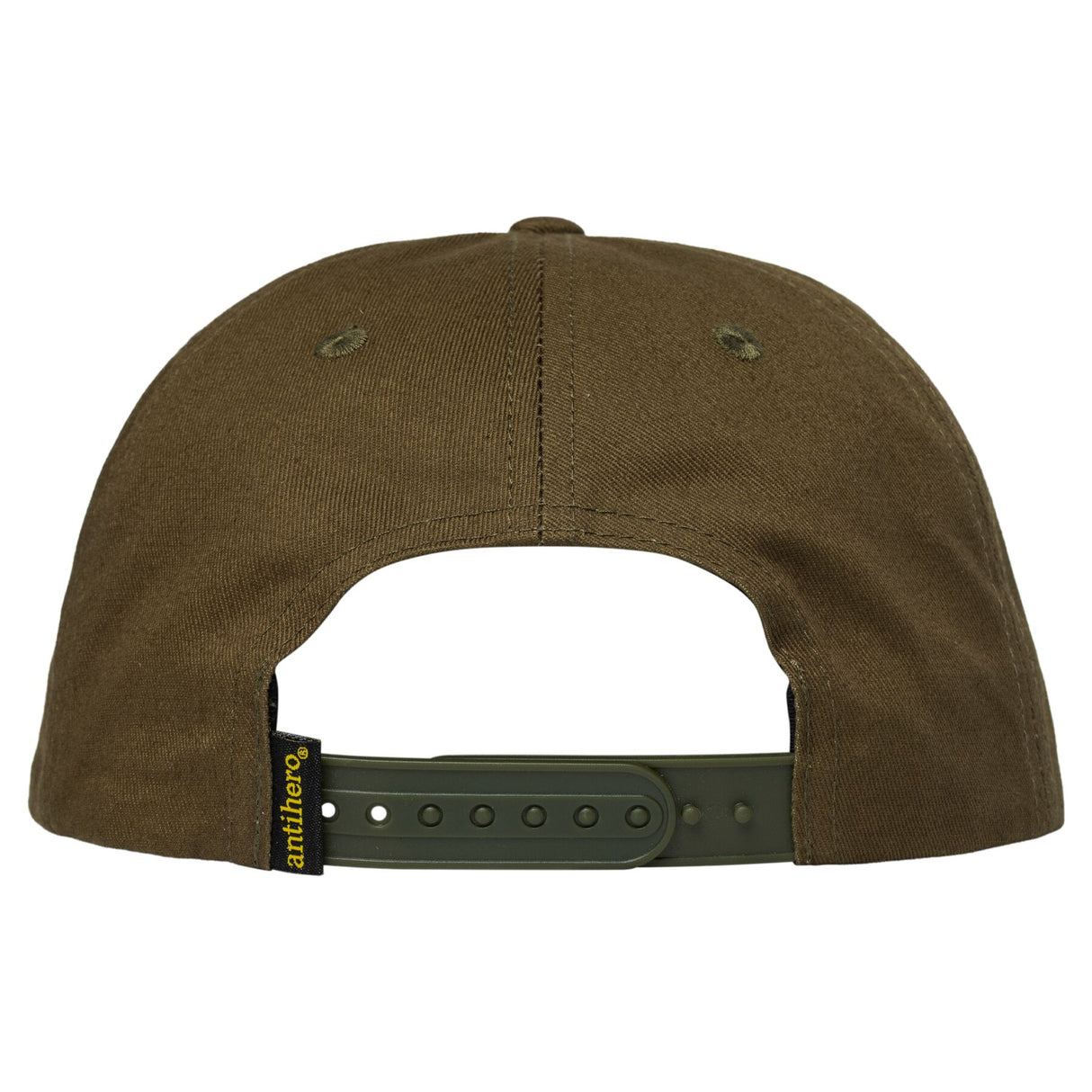 Anti-Hero Basic Eagle Brown Orange Snapback Hat