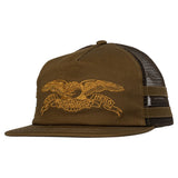 Anti-Hero Basic Eagle Medium Brown Brown Snapback Hat