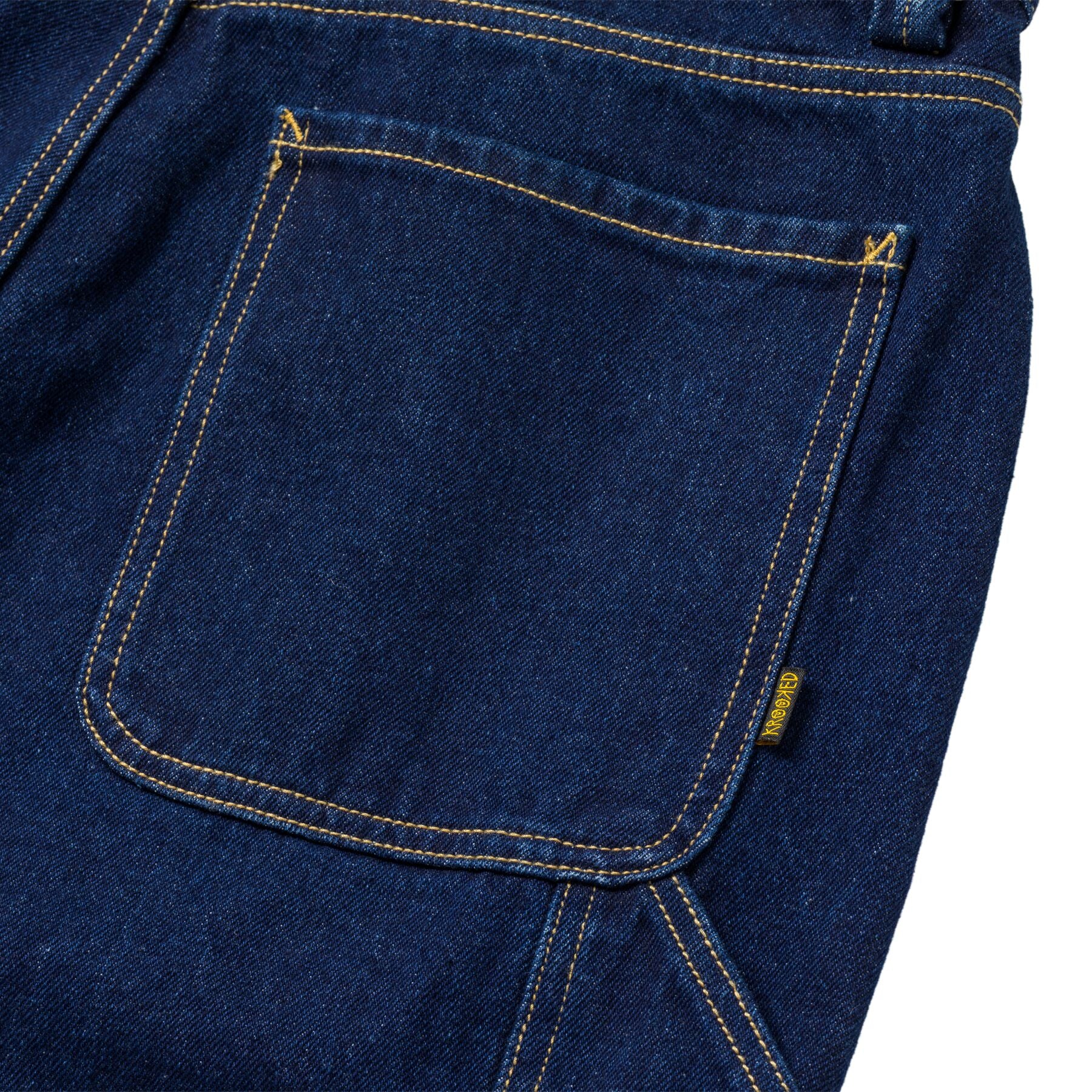 Krooked Koffin Carpenter Dark Rinse Denim Pants – Long Beach Skate Co