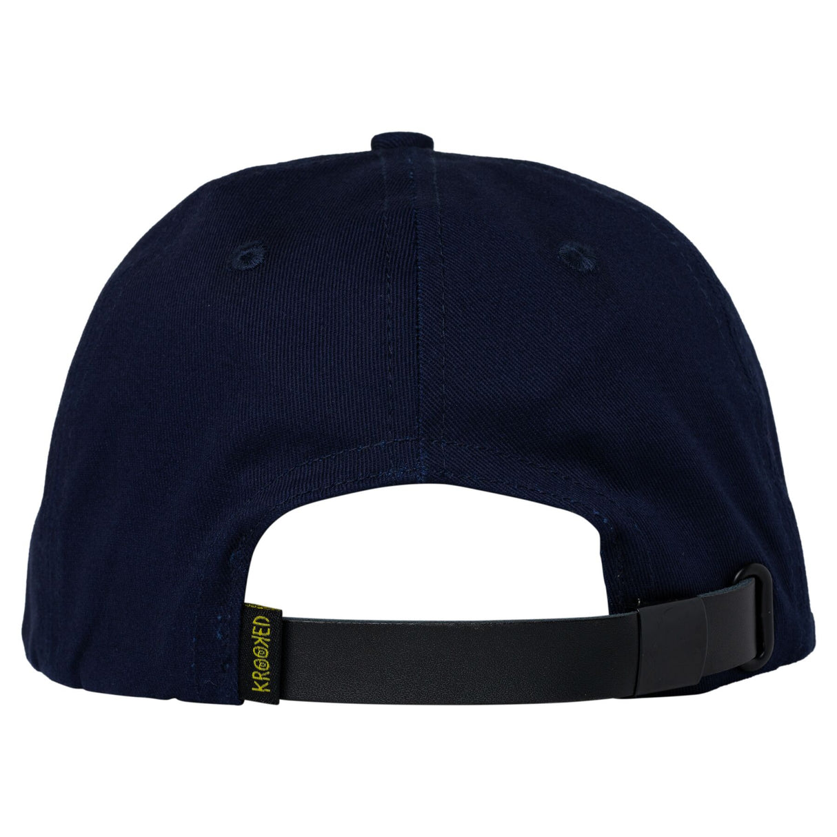 Krooked Eyes Navy/Green Strapback Hat
