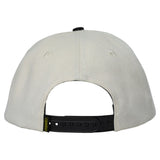 Krooked Skulls Off White/Black Snapback Hat