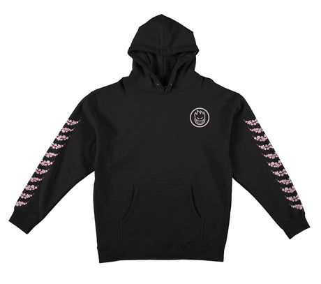 Spitfire Cherry Blossom Black Hooded Sweatshirt