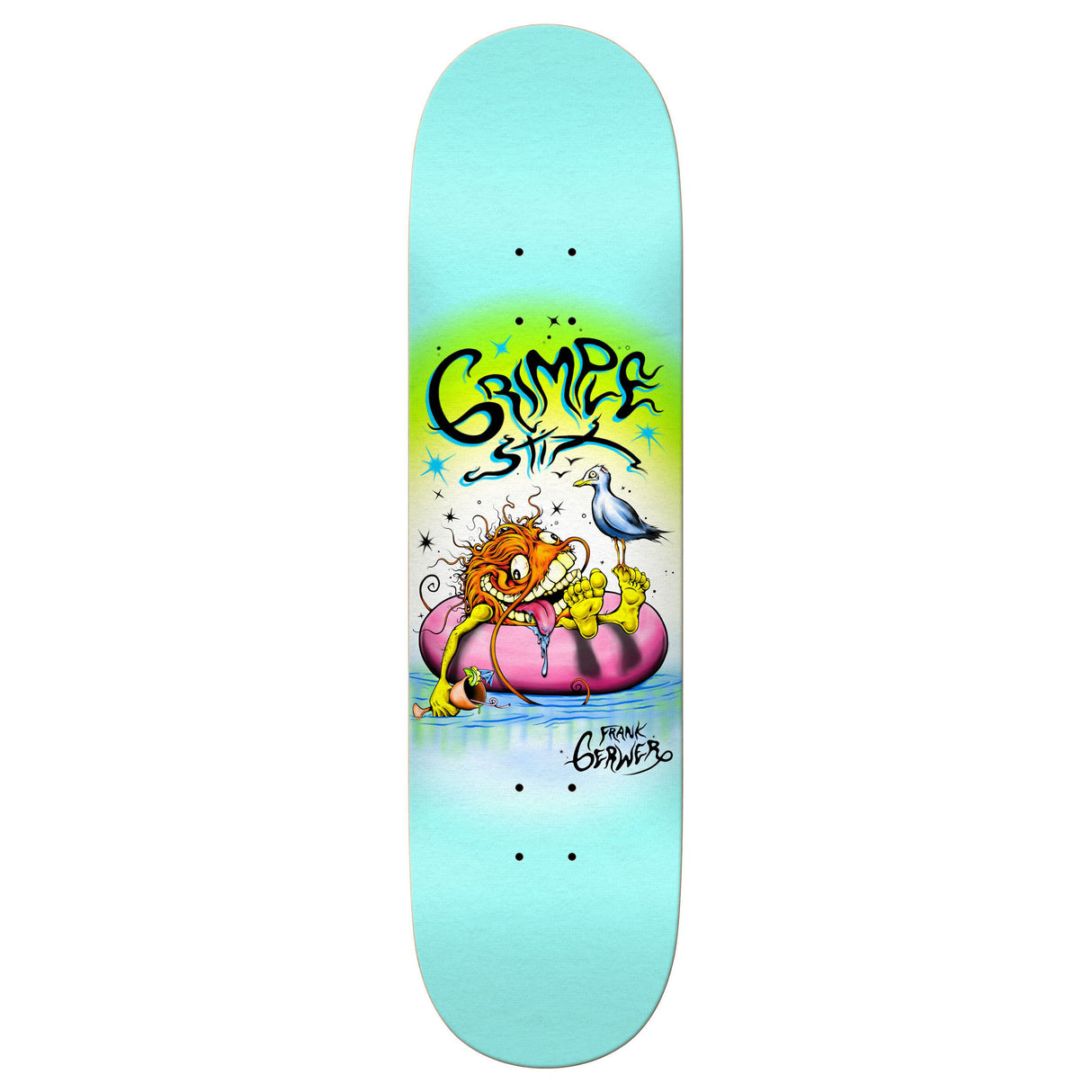 Anti-Hero Grimple Stix Gerwer Grimple Beach 8.25" Skateboard Deck