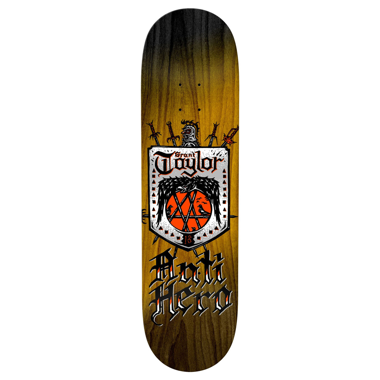 Anti-Hero Grant Coat Of Arms 8.25" Skateboard Deck