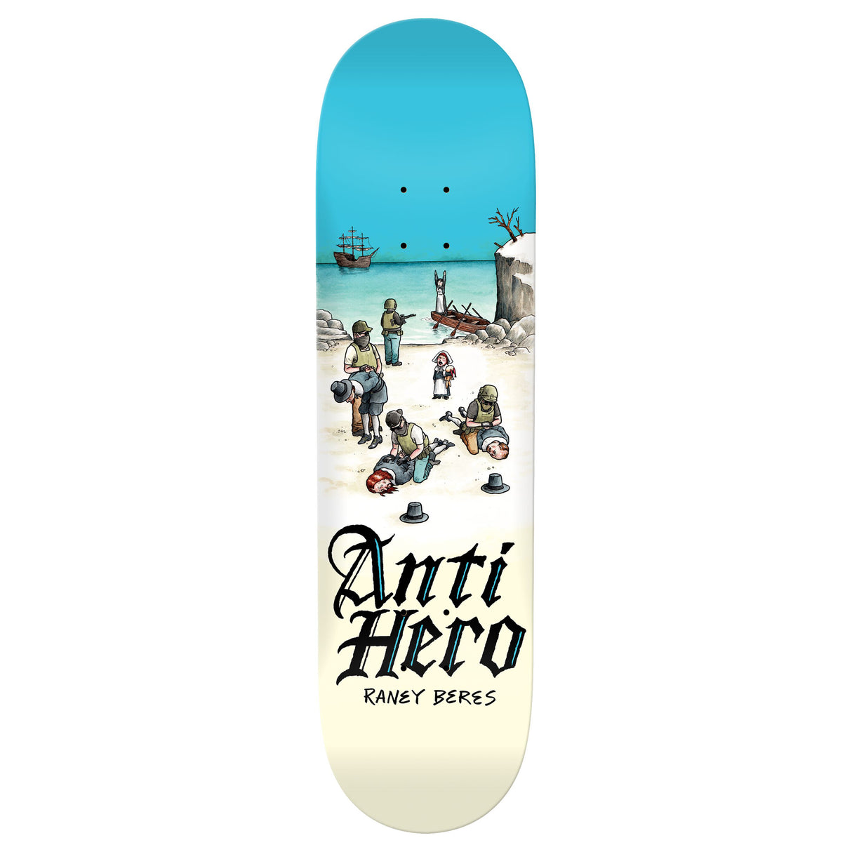 Anti-Hero Raney Liberdad - 9"  Skateboard Deck