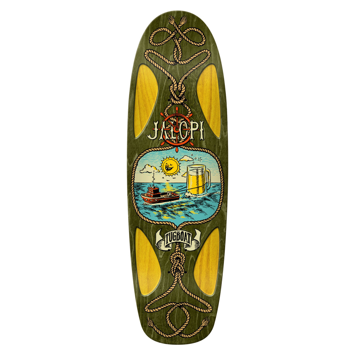 Anti-Hero Jalopi Tugboat 9.8" Skateboard Deck