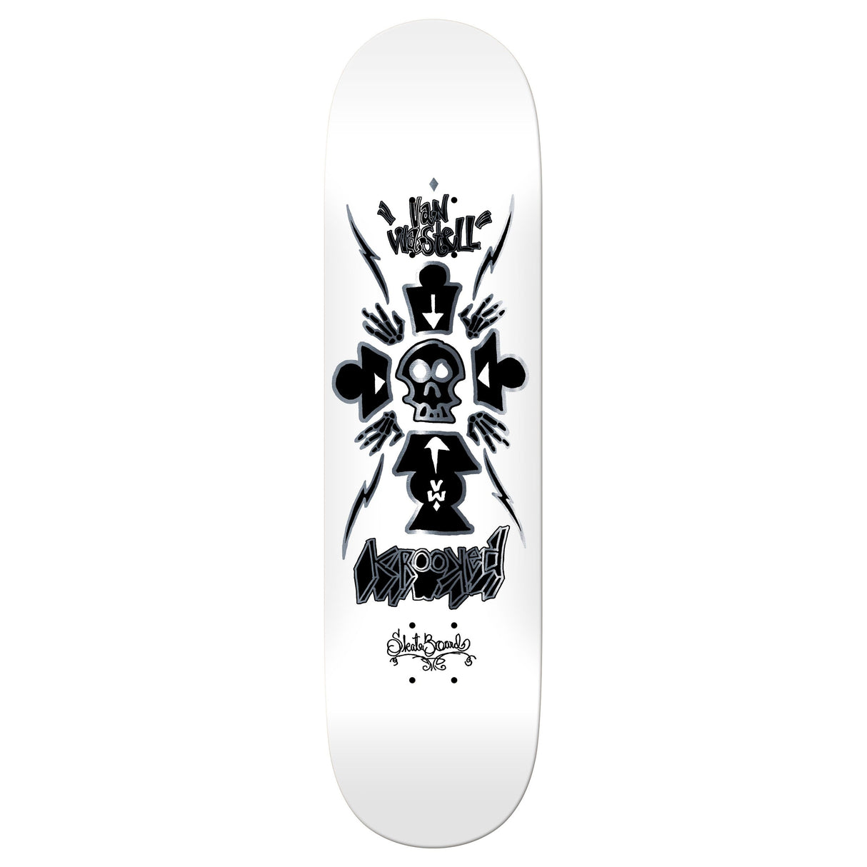 Krooked Wastell Redux 8.25" Tf  Skateboard Deck
