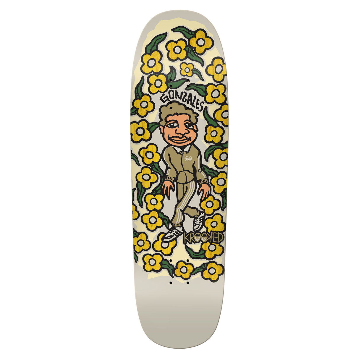 Krooked Gonz Sweatpants 9.25" Skateboard Deck