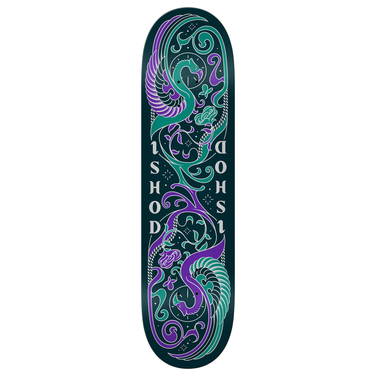 Real Ishod Illuminated 8.0" Twin Tail Skateboard Deck