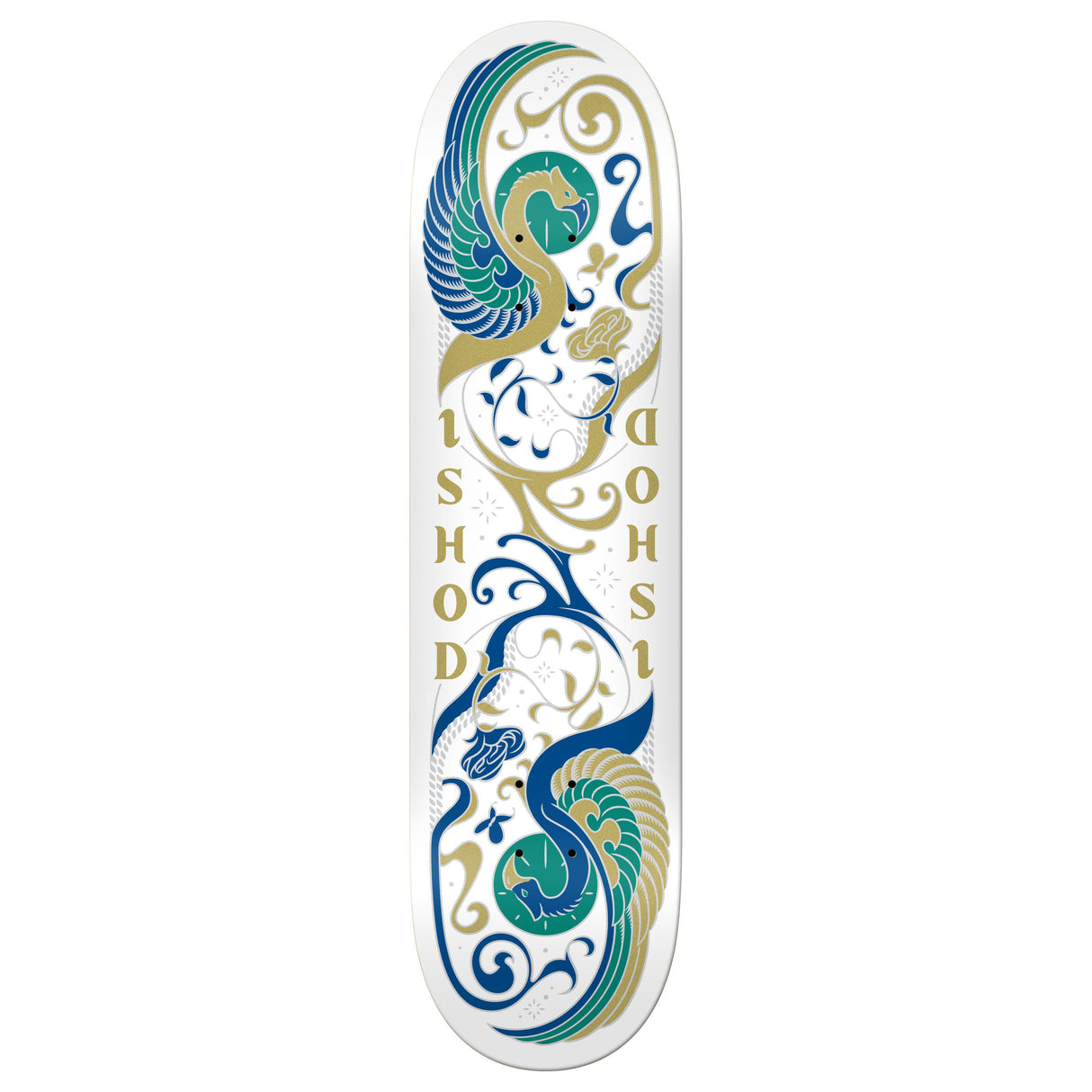 Real Ishod Illuminated 8.5" Twin Tail Skateboard Deck