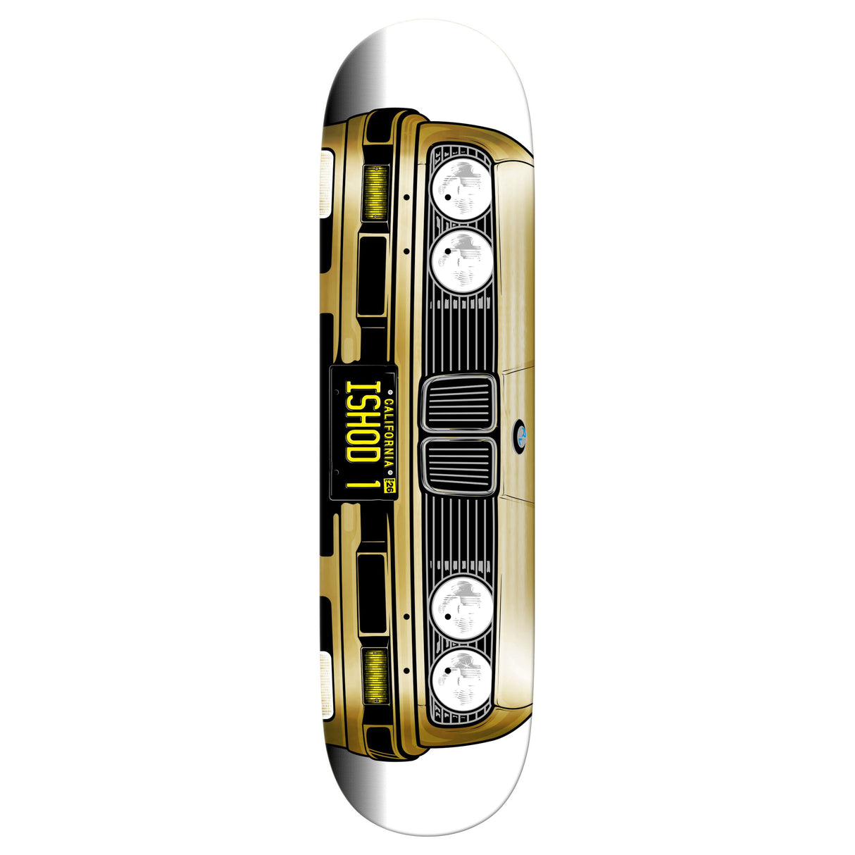 Real Ishod Grill Ltd. - Gold Foil - 8.25" True Fit Gold Foil Skateboard Deck