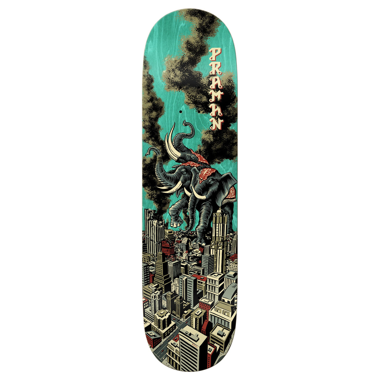 Real Praman Rampage 8.38" Assorted Stain Skateboard Deck