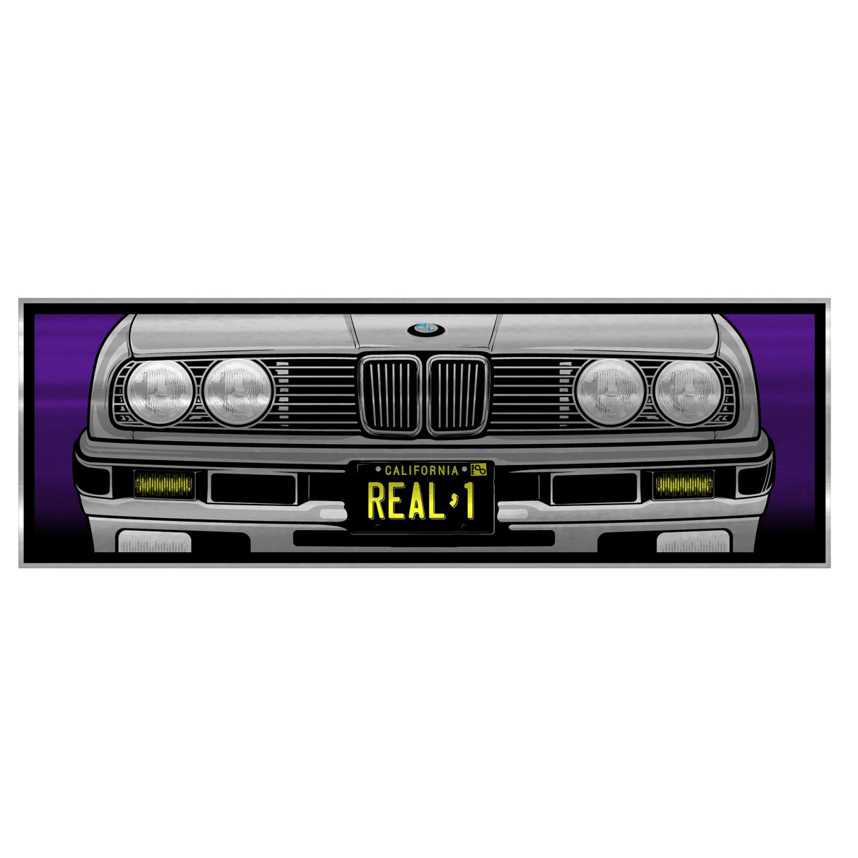 Real Grill 6" Sticker