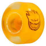 Spitfire Sapphire Conical Full Neon Orange 90a 56mm Skateboard Wheels