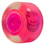 Spitfire Sapphire Conical Full Neon Pink 90a 60mm Skateboard Wheels