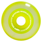 Spitfire Sapphire Conical Full Neon Yellow 90a 58mm Skateboard Wheels