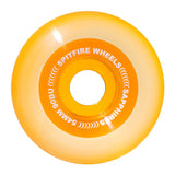 Spitfire Sapphire Clear Orange 90a 54mm Skateboard Wheels