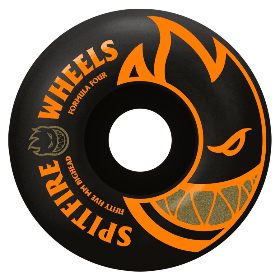 Spitfire F4 99a Bighead Black/Orange 55mm Skateboard Wheels