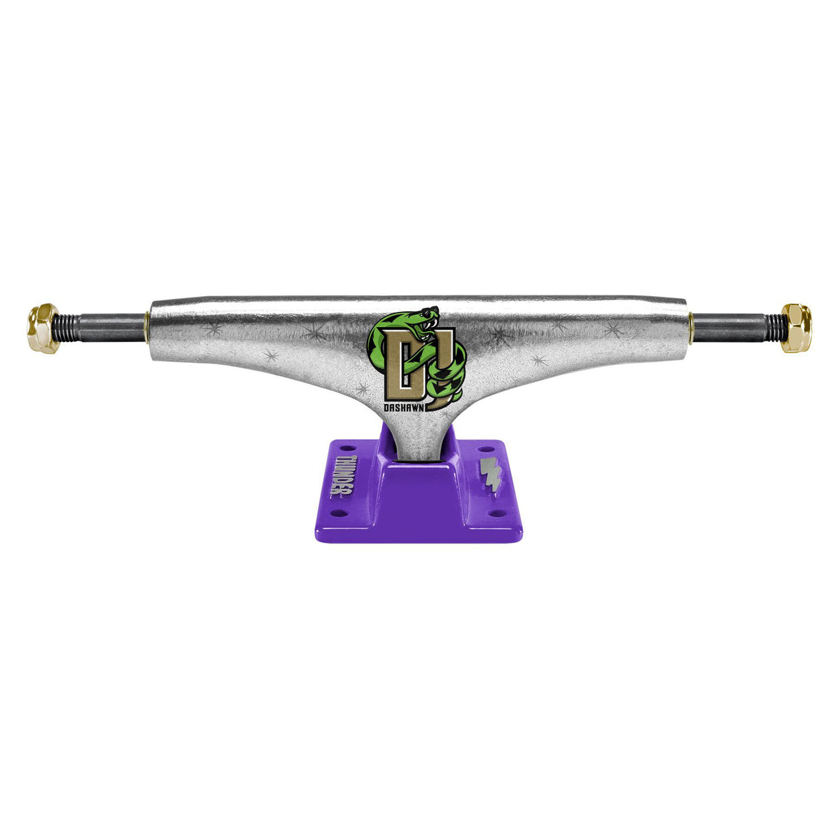 Thunder Dashawn Jordan Diamondback Hollow Lights Polished / Purple Trucks