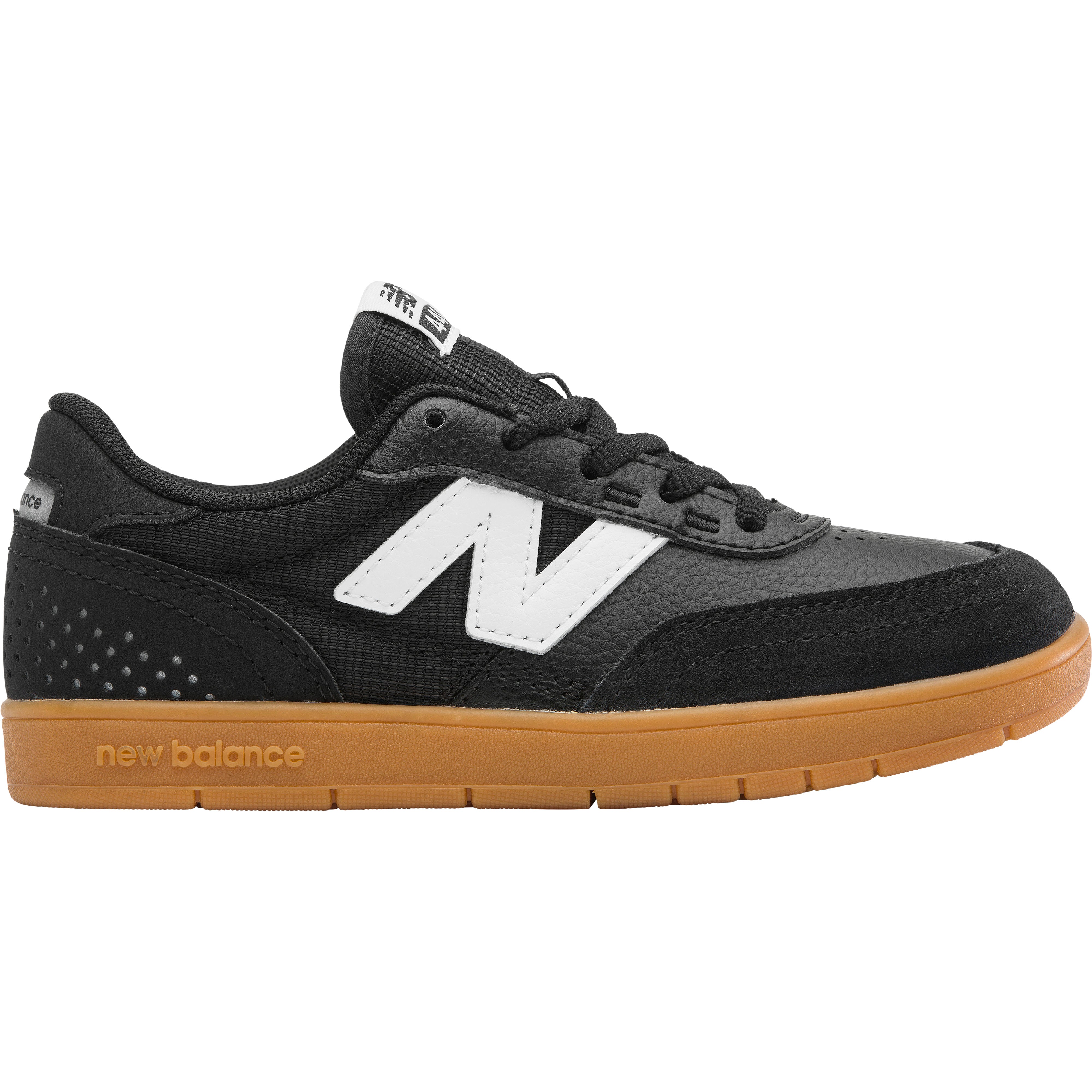 New Balance Numeric 440 V2 Kids Black/Gum Skate Shoes (Y440BLK