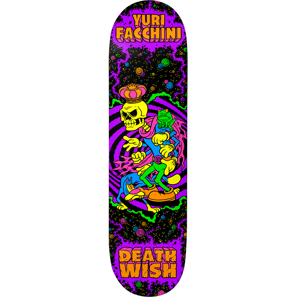 Deathwish Yuri Facchini Lords of the Underworld 8.125" Skateboard Deck