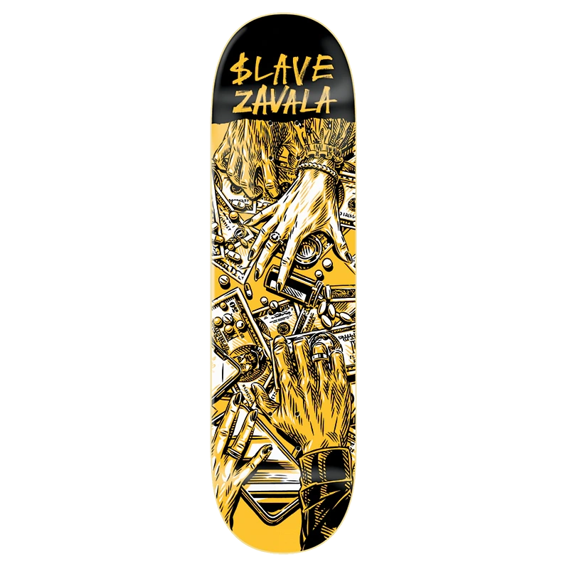 Slave Zavala Hand In Hand 8.675" Skateboard Deck