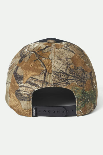 Brixton Ford Truck Country Burnt Rubber Camo Snapback Hat