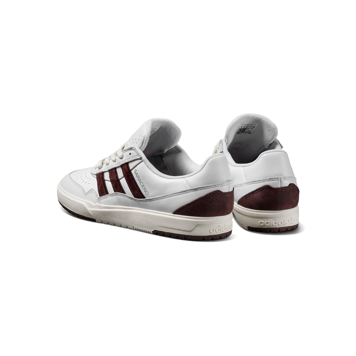 Adidas Tyshawn II x Zach Saraceno Crystal White/Shadow Brown/Off White Shoes