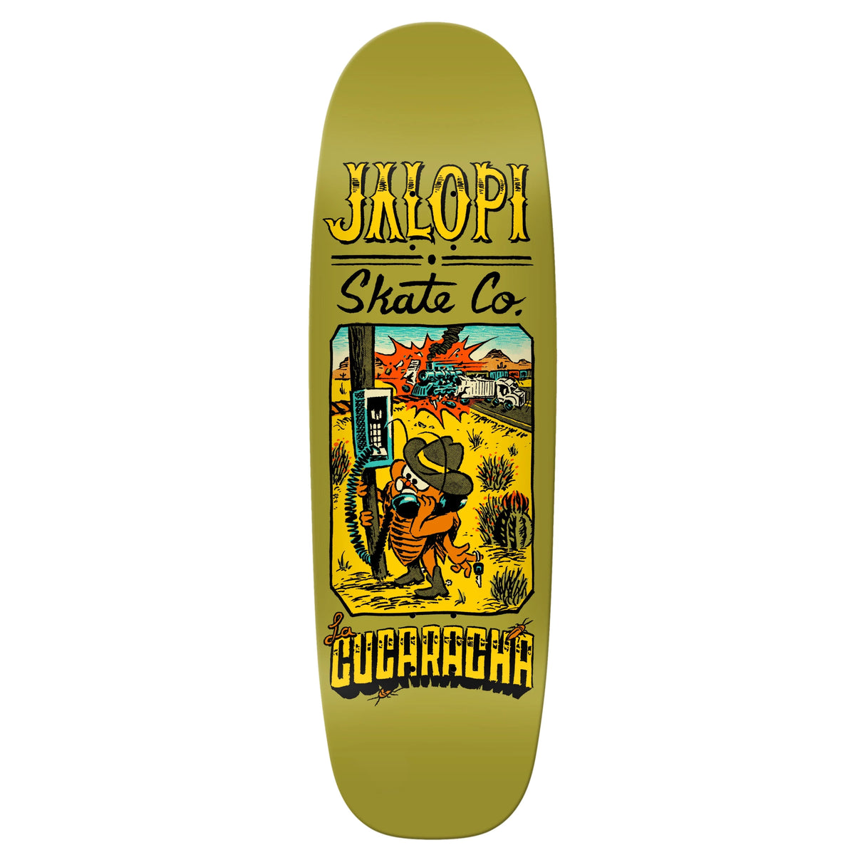 Anti-Hero Jalopi Cucaracha 9.69" Shaped Skateboard Deck