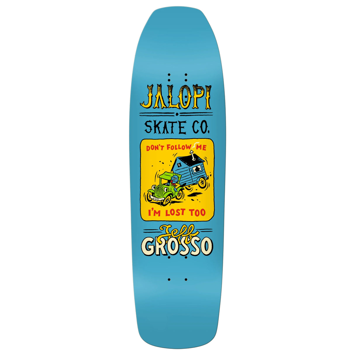 Anti Hero Grosso Jalopi Returns 9.25" Skateboard Deck