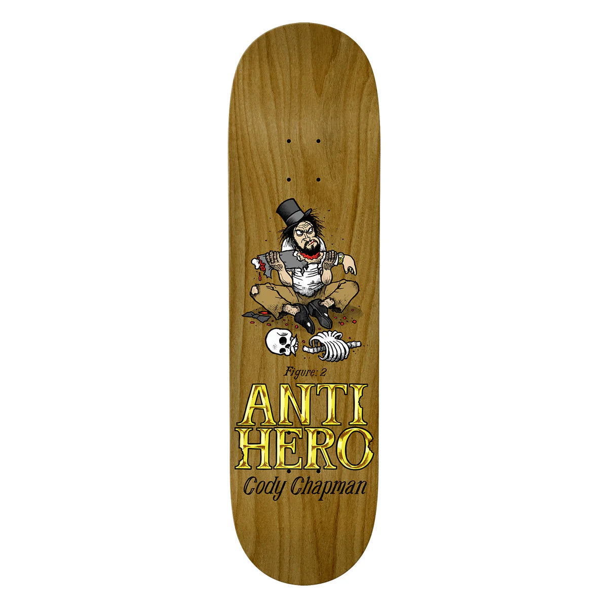 Anti-Hero Cody Chapman Eat Rich 8.32" Skateboard Deck