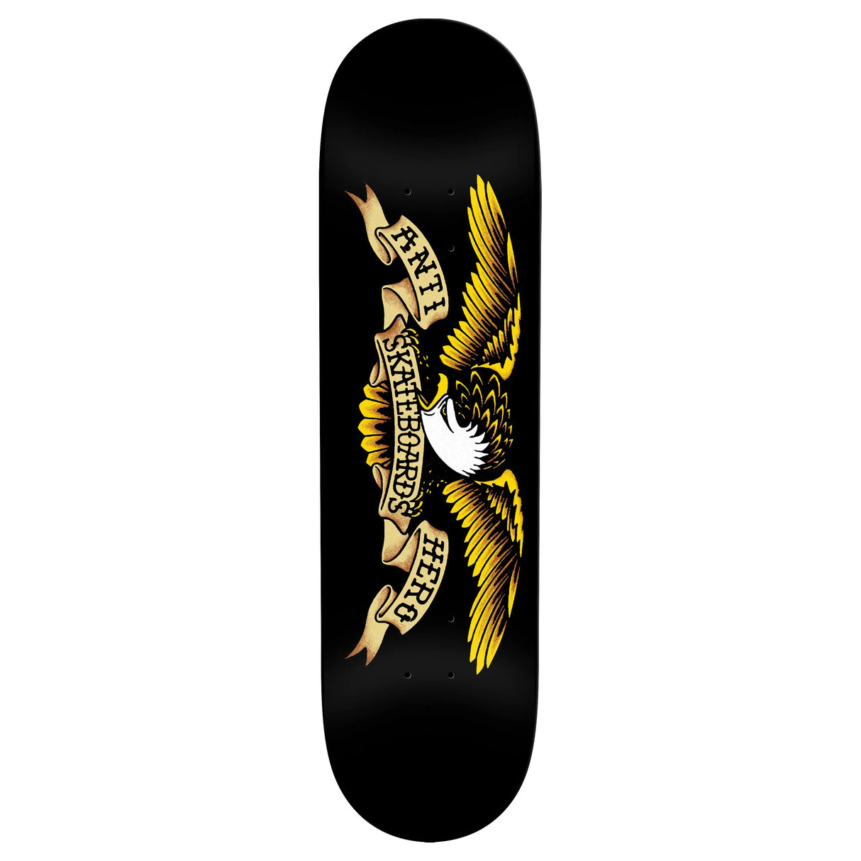 Anti-Hero DBX Eagle Black 8.5" Short Skateboard Deck