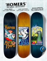 Anti-Hero Raney Beres Homers 9.02" Skateboard Deck