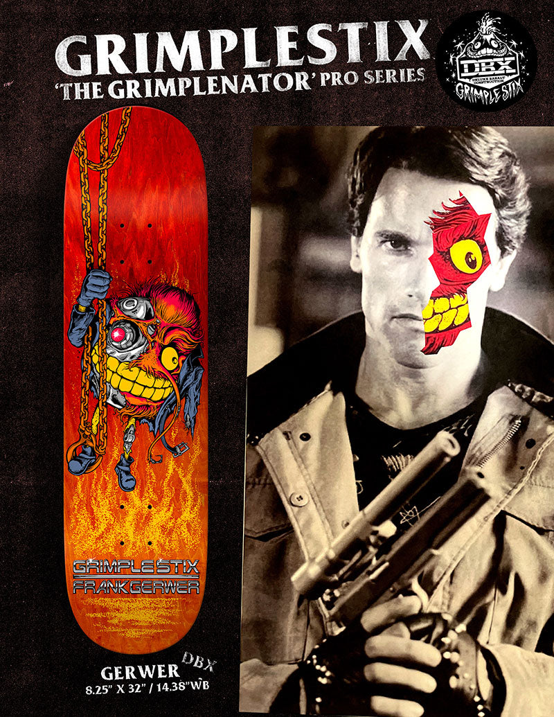 Anti-Hero Grimple Stix Frank Gerwer Grimplenator 8.25