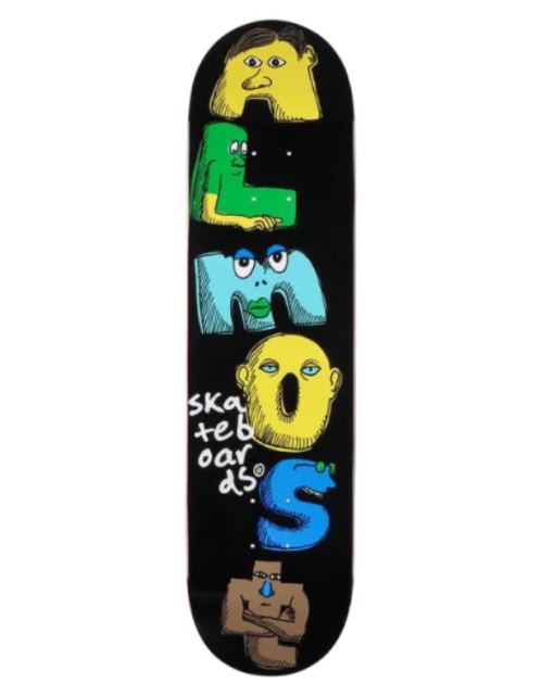 Almost Gang Gang Black 8.0" Skateboard Deck