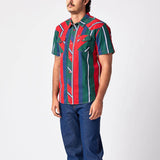 Seager Amarillo Mattson Stripe S/s Button Up Shirt