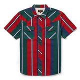 Seager Amarillo Mattson Stripe S/s Button Up Shirt