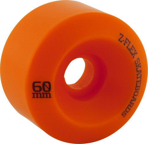 Z-Flex Orange Z-Pro 60mm 90A Cruiser Skateboard Wheels