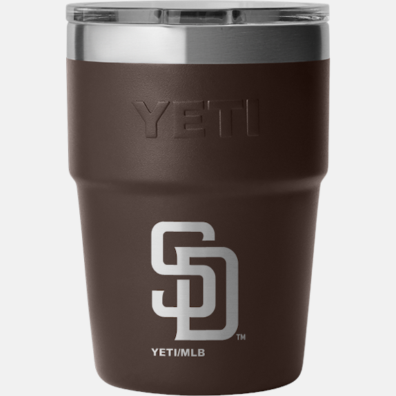 Yeti San Diego Padres MLB Brown Rambler 16oz  Stackable Cup
