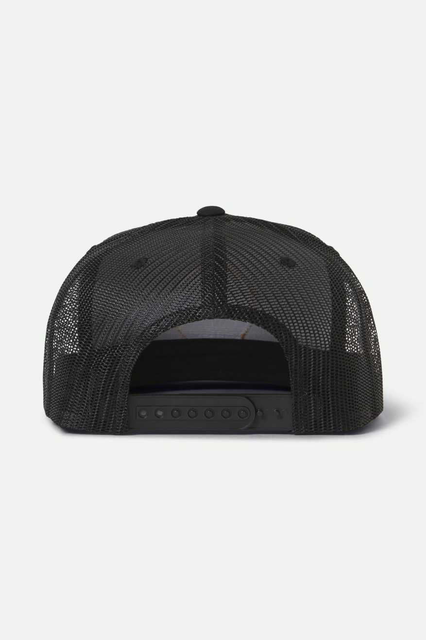 Brixton Oath MP Black/Black Trucker Hat