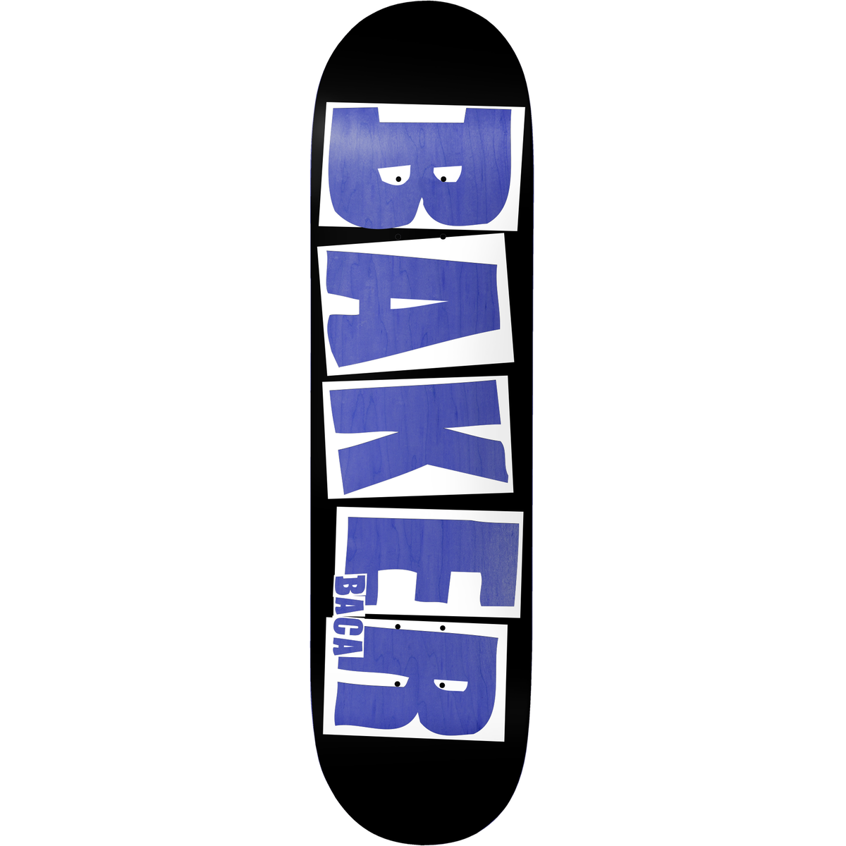 Baker Sammy Baca Brand Name Veneer 8.25" Skateboard Deck