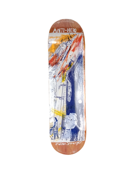 世界限定100枚 ANTI HERO Julien Stranger K9 Anti-Hero Julien Stranger SF Then & Now Brown Woodgrain Multi Size