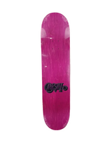 BAM Girl Pills Heartagram Graphic Blue Purple Pink Size 8.25 Skateboard Deck