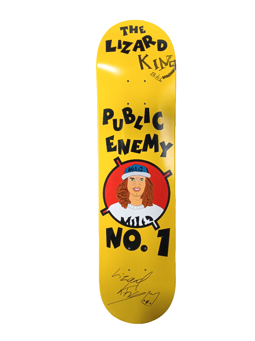 Milosprt Milosport Lizard King Autographed & Personalized The Lizard Public Ene ...