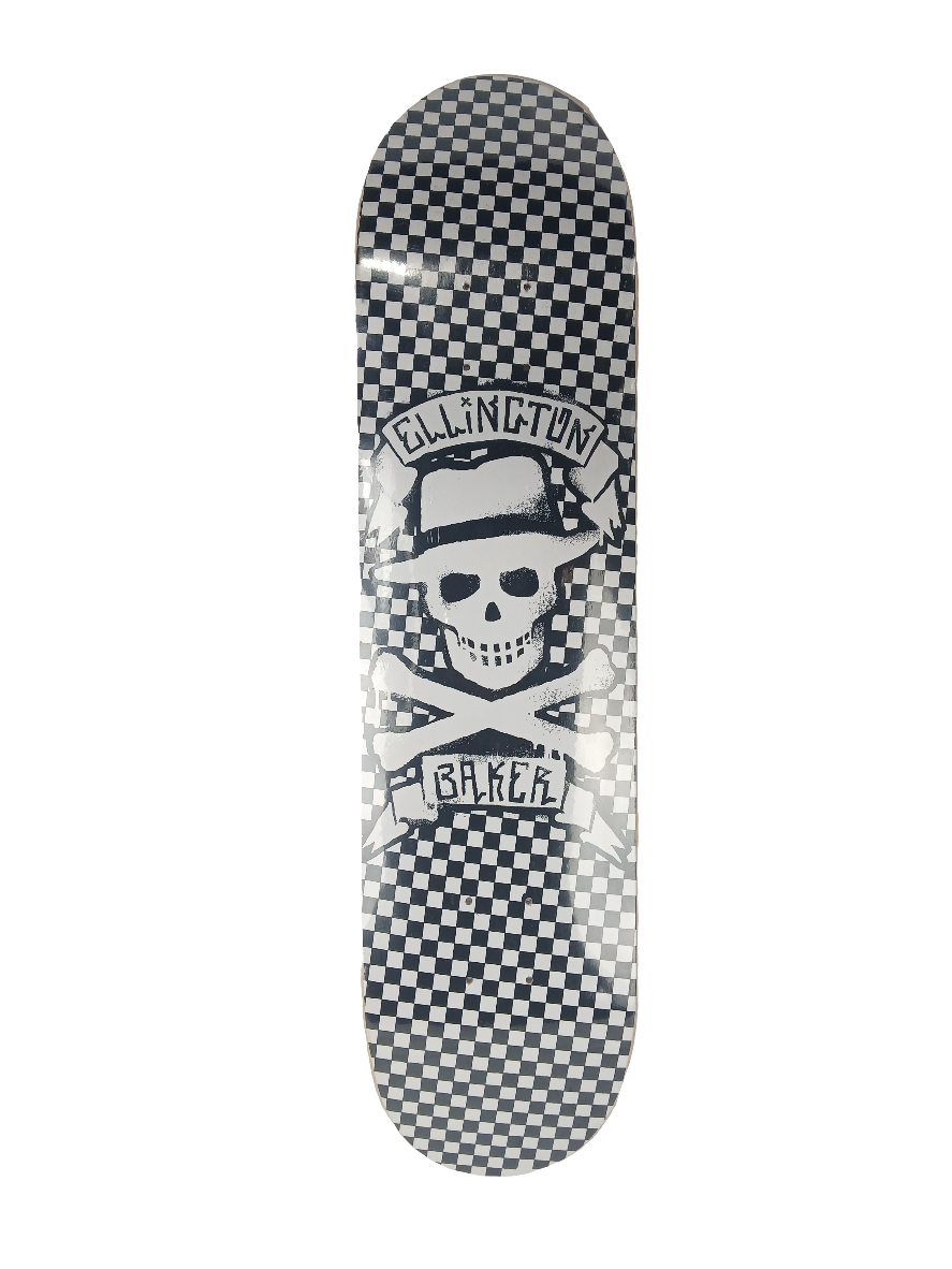 SUPER RARE plateau de skateboard Erik Ellington Deathwish crâne noir SUPER RARE plateau de skateboard Erik Ellington Deathwish crâne noir